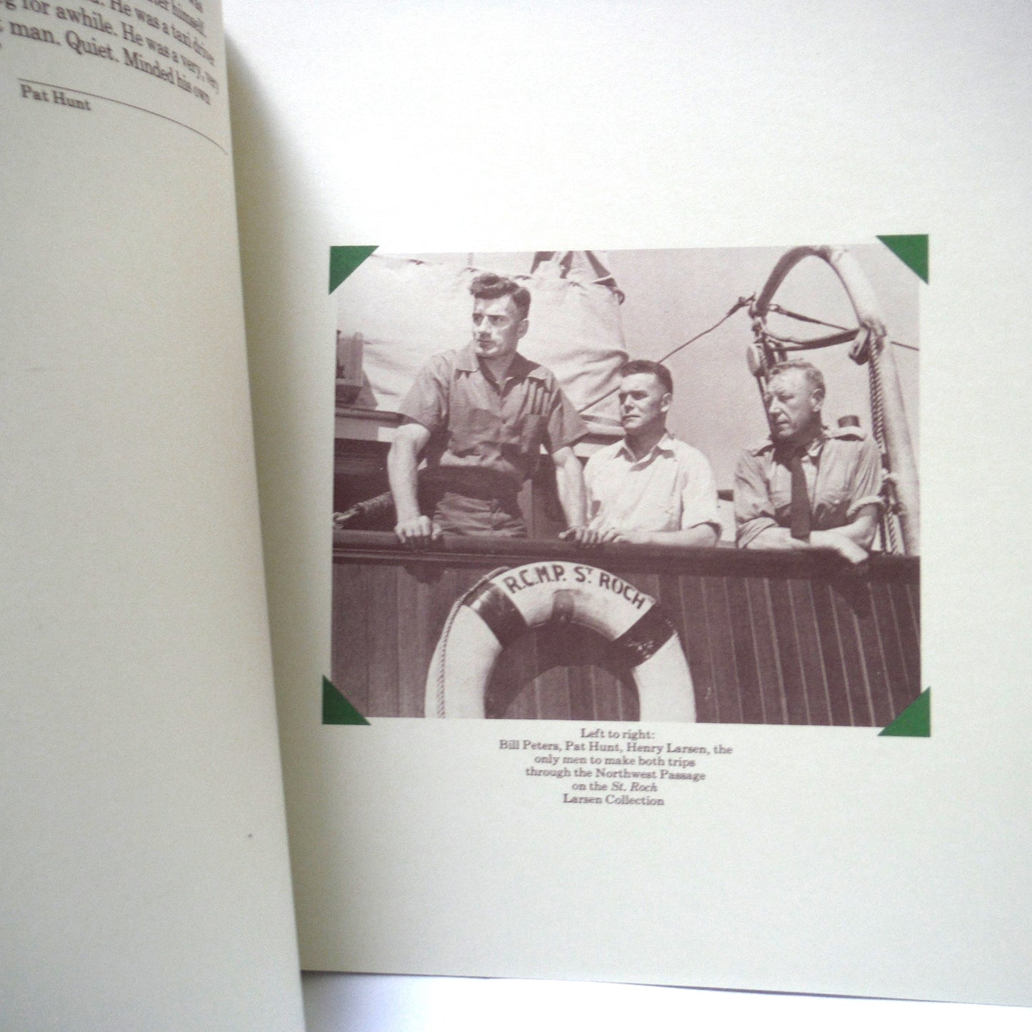 THE MORE NORTHERLY ROUTE, A Photographic Study of the 1944 Voyage of the St. Roch Through the Northwest Passage, by John Beswarick Thompson (1974 1st Ed.)
