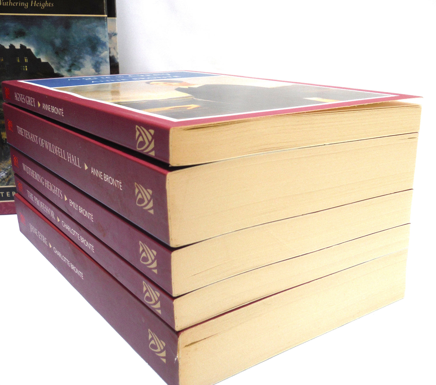 THE BRONTE COLLECTION MASTERPIECE LIBRARY BOX SET OF 5 BOOKS, by Charlotte Brontë, Emily Brontë, and Anne Brontë, 2010