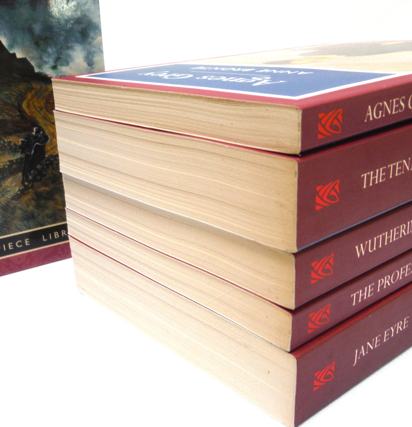 THE BRONTE COLLECTION MASTERPIECE LIBRARY BOX SET OF 5 BOOKS, by Charlotte Brontë, Emily Brontë, and Anne Brontë, 2010