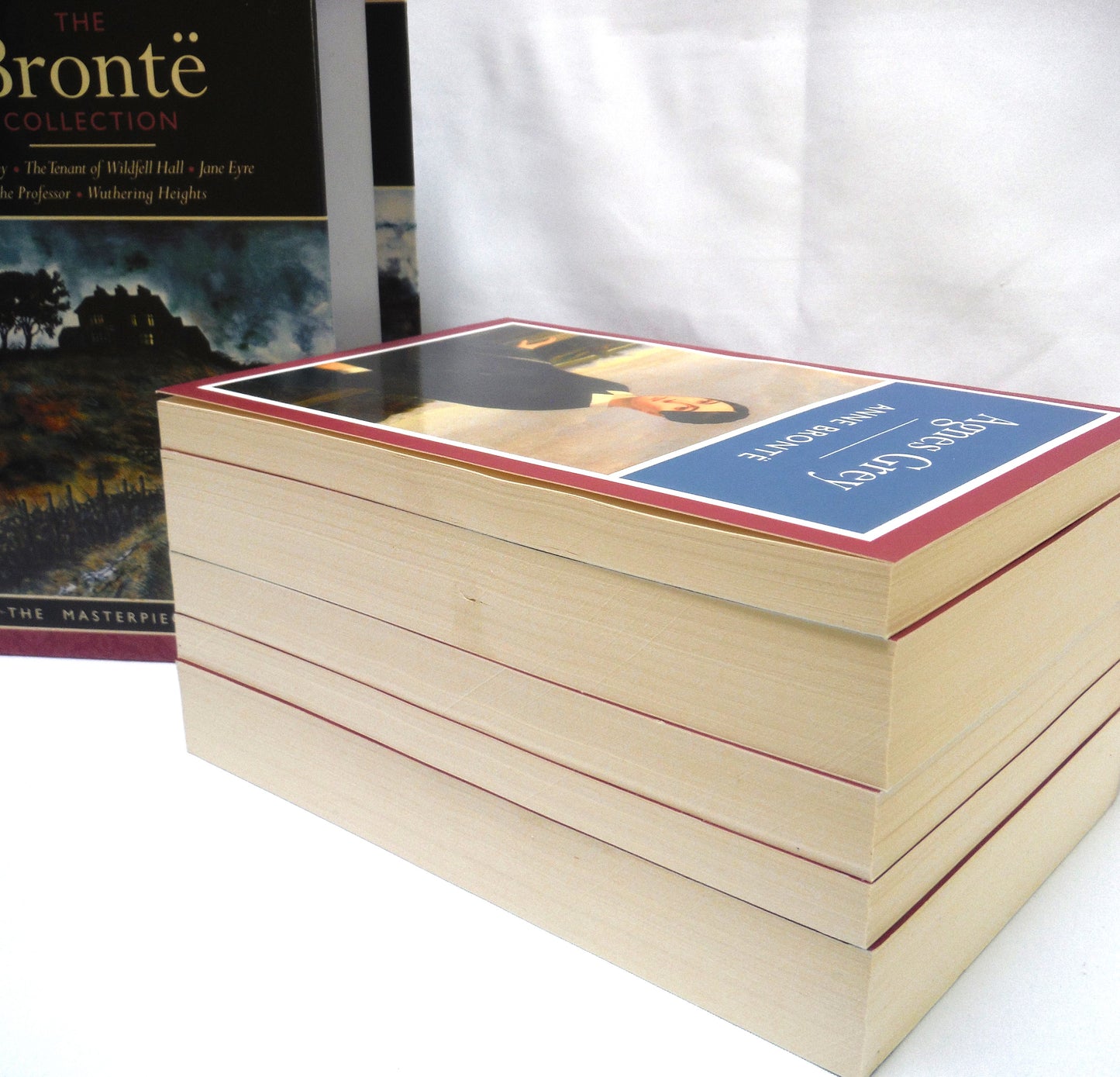 THE BRONTE COLLECTION MASTERPIECE LIBRARY BOX SET OF 5 BOOKS, by Charlotte Brontë, Emily Brontë, and Anne Brontë, 2010