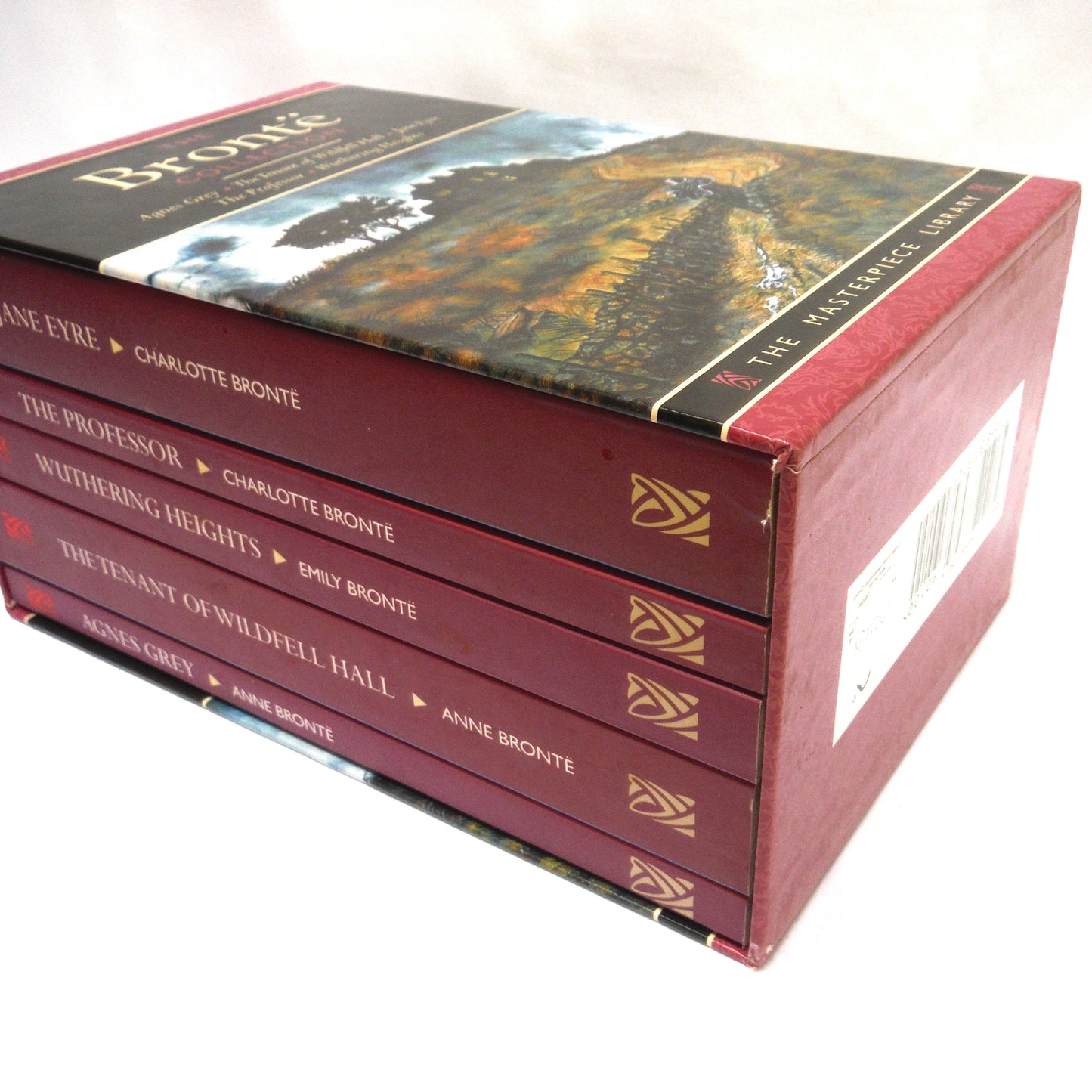 THE BRONTE COLLECTION MASTERPIECE LIBRARY BOX SET OF 5 BOOKS, by Charlotte Brontë, Emily Brontë, and Anne Brontë, 2010
