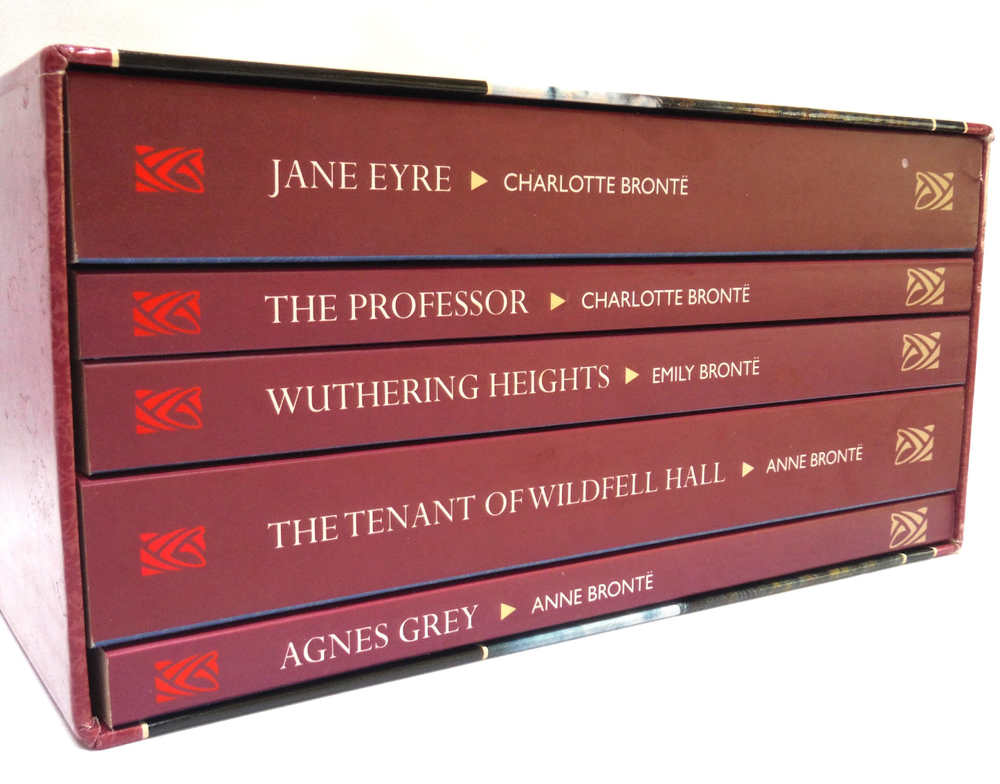 THE BRONTE COLLECTION MASTERPIECE LIBRARY BOX SET OF 5 BOOKS, by Charlotte Brontë, Emily Brontë, and Anne Brontë, 2010