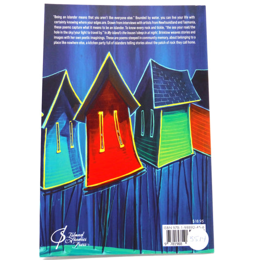 MY ISLAND'S THE HOUSE I SLEEP IN AT NIGHT, Poetry by Laurie Brinklow (1st Ed. SIGNED)