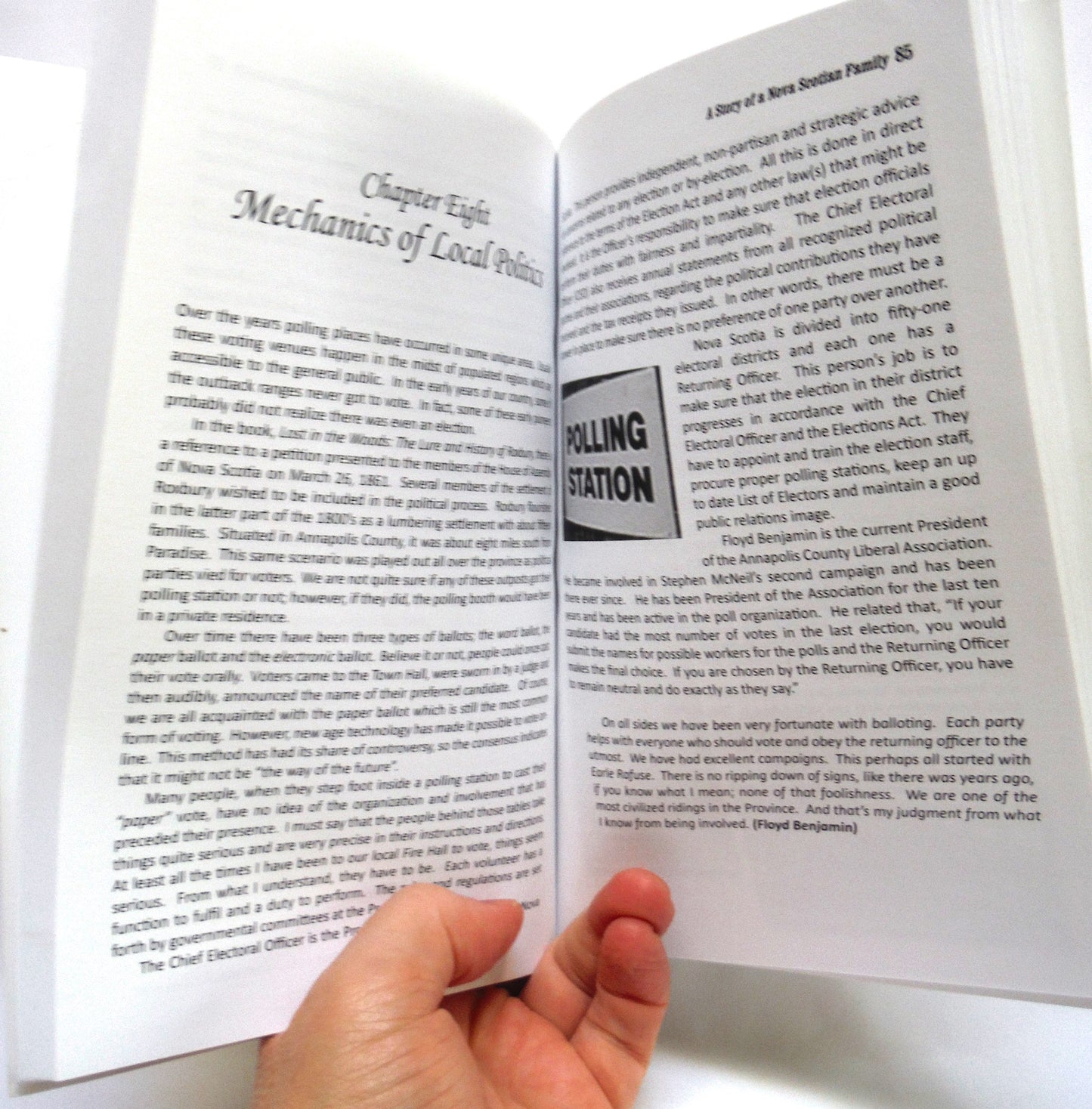 PREMIER STEPHEN McNEIL: A Story of a Nova Scotian Family, by Dave and Paulete Whitman (1st Ed. SIGNED)