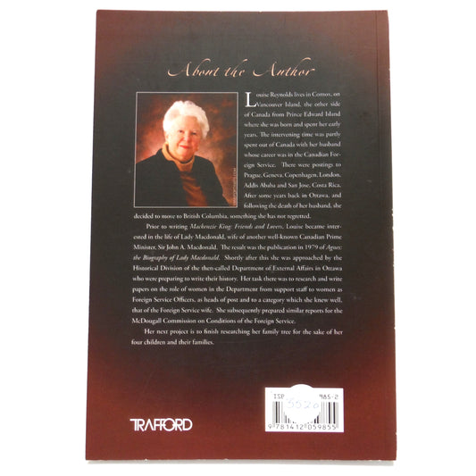 MacKENZIE KING, Friends & Lovers, by Louise Reynolds (1st Ed. SIGNED)