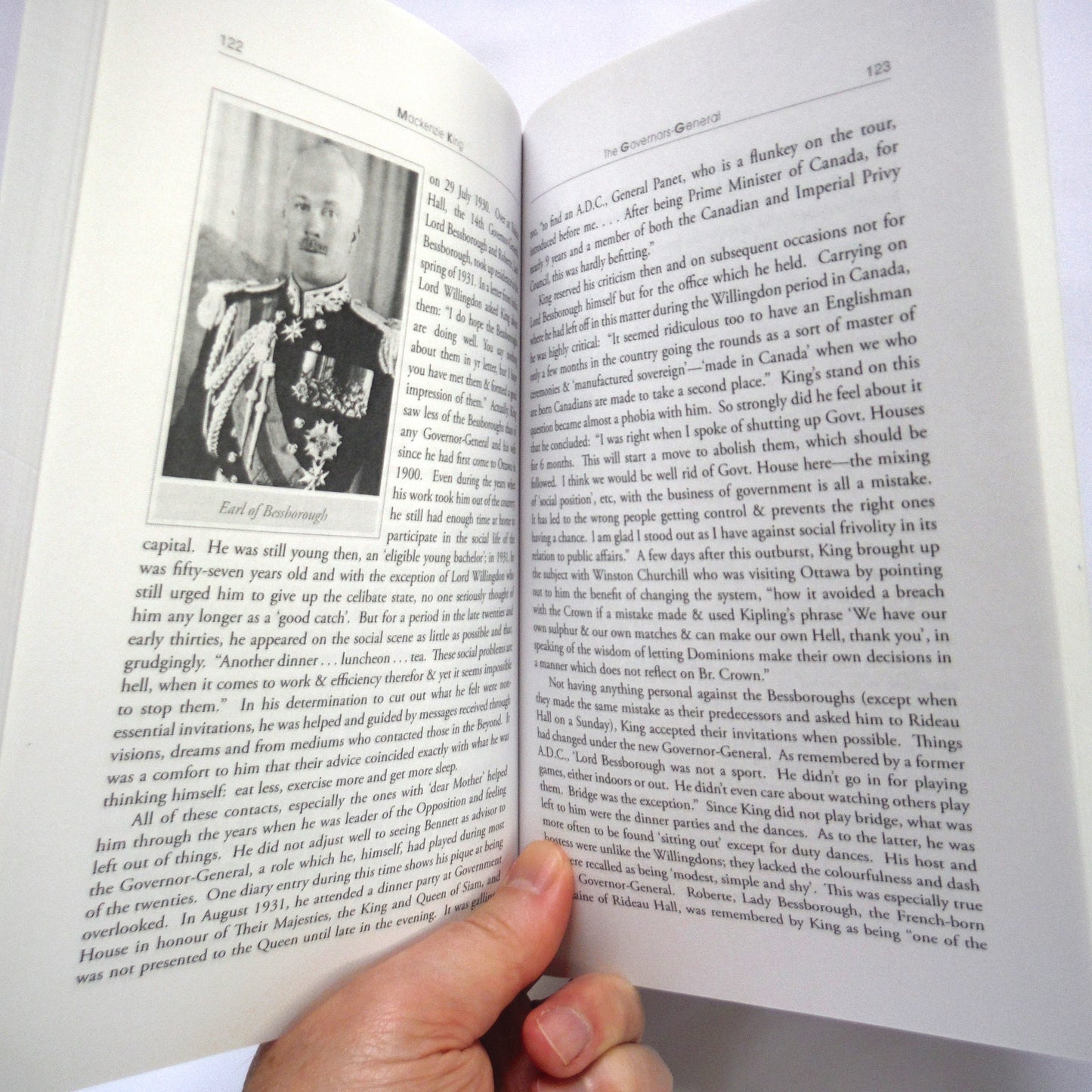 MacKENZIE KING, Friends & Lovers, by Louise Reynolds (1st Ed. SIGNED)