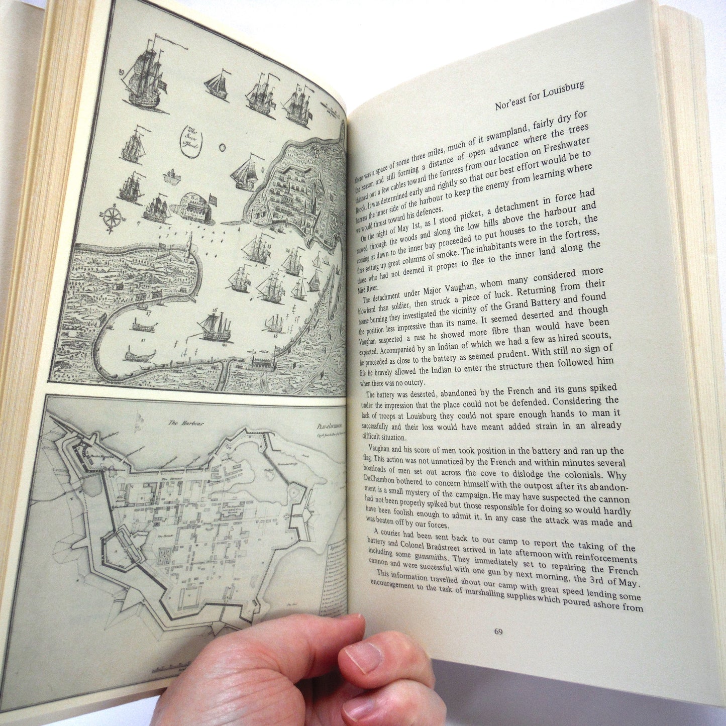 NOR'EAST FOR LOUISBURG, An Adventure Novel by William Douglas Fraser (1st Ed. SIGNED)