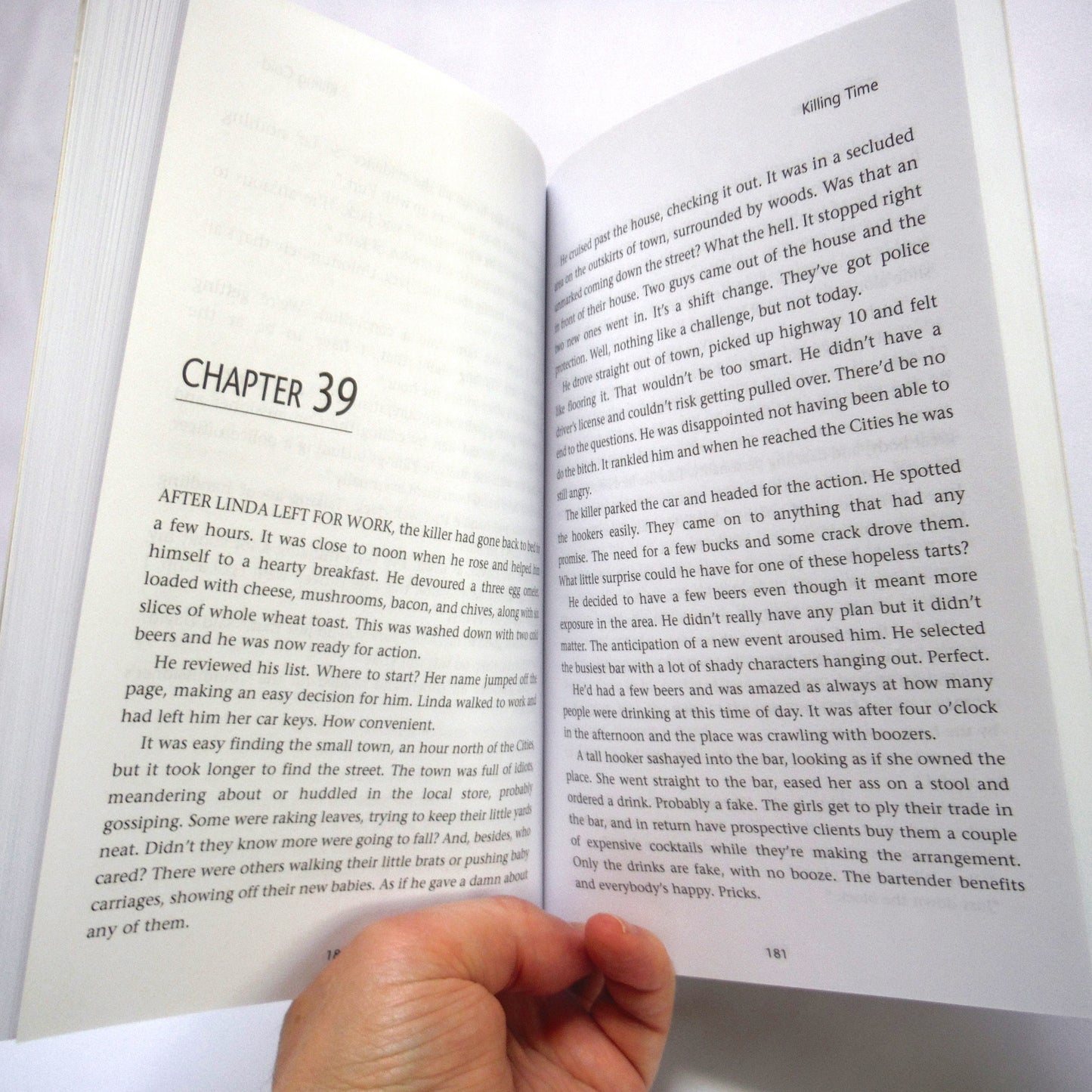 KILLING TIME, The Original Jack Petersen Novel First Time in Paperback, by David Wickes (1st Ed. SIGNED)