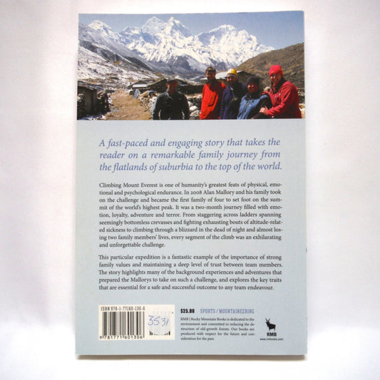 THE FAMILY THAT CONQUERED EVEREST, by Alan Mallory (1st Ed. SIGNED)