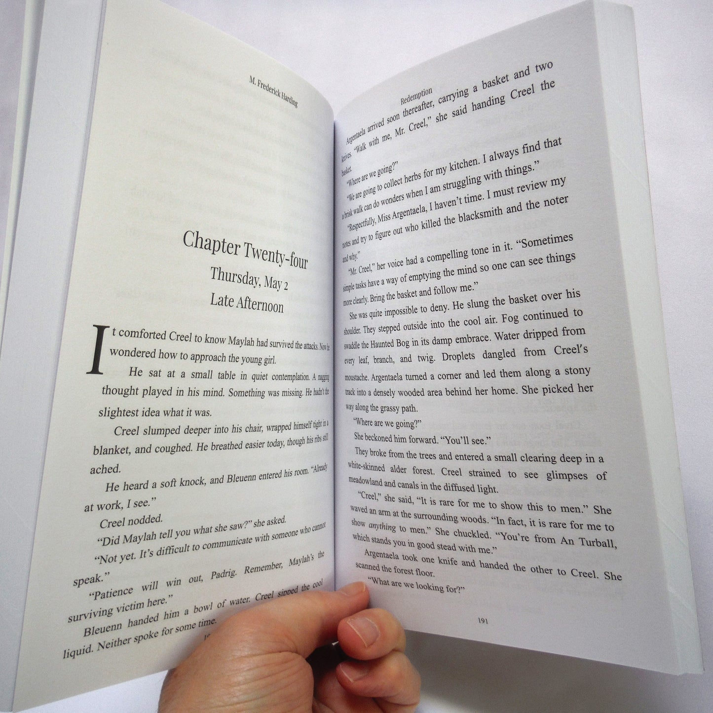 REDEMPTION, Tales of a Gravedigger, by M. Frederick Harding (1st Ed. SIGNED)