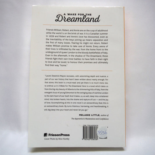 A WAKE FOR THE DREAMLAND, A Novel by Laurel Deedrick-Mayne (1st Ed. SIGNED)