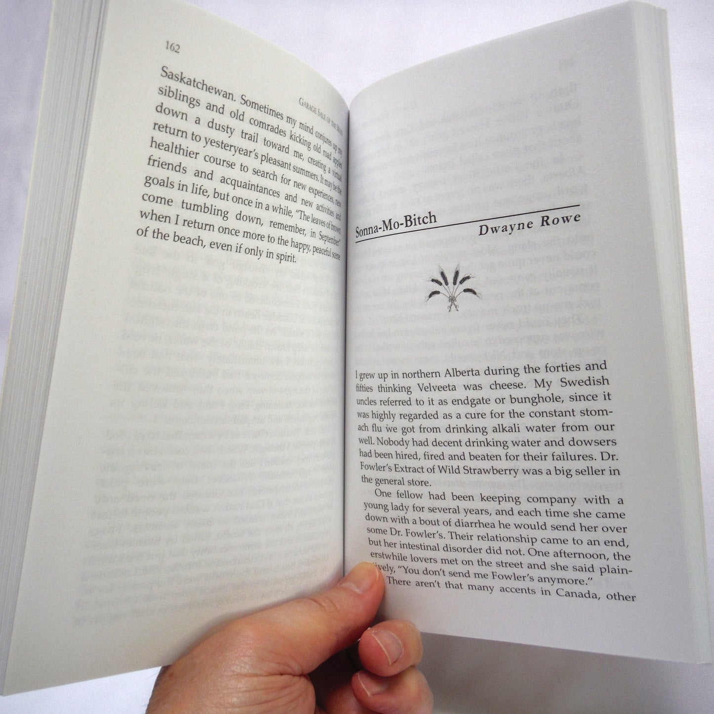 GARAGE SALE OF THE MIND, Things are more like they are now than they ever were before, by Hal Sisson & Dwayne Rowe (1st Ed. SIGNED)