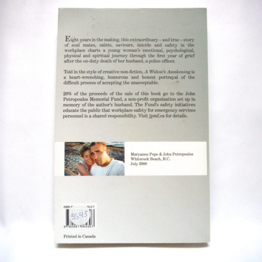 A WIDOW'S AWAKENING, A True Story by Maryanne Pope (1st Ed. SIGNED)