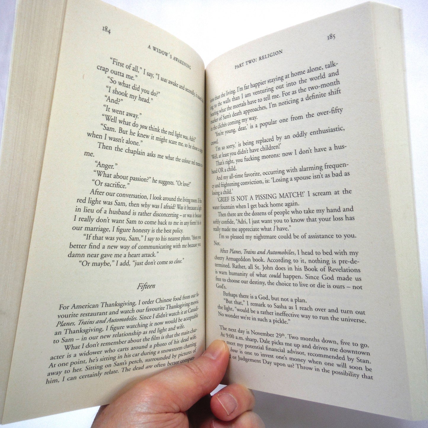 A WIDOW'S AWAKENING, A True Story by Maryanne Pope (1st Ed. SIGNED)