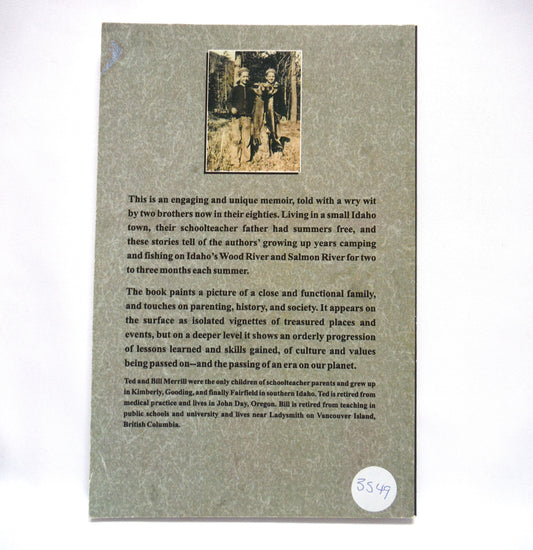 RIVER RUNTS, Memoirs by Ted Merrill & Bill Merrill (2005 SIGNED)