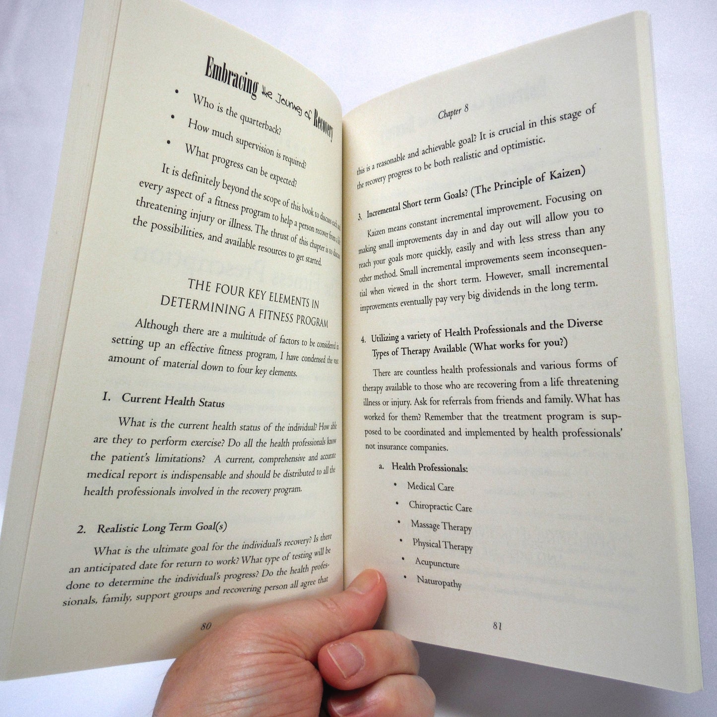 EMBRACING THE JOURNEY OF RECOVERY, From Tragedy To Triumph, by Dr. Larry Smith (1st Ed. SIGNED)