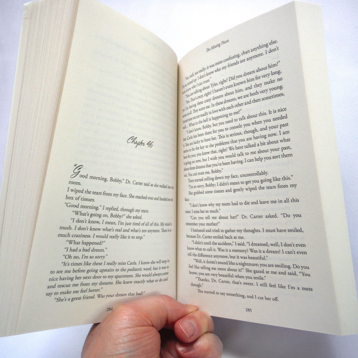 THE MISSING PIECES, A Novel by Deborah Henderson (1st Ed. SIGNED)