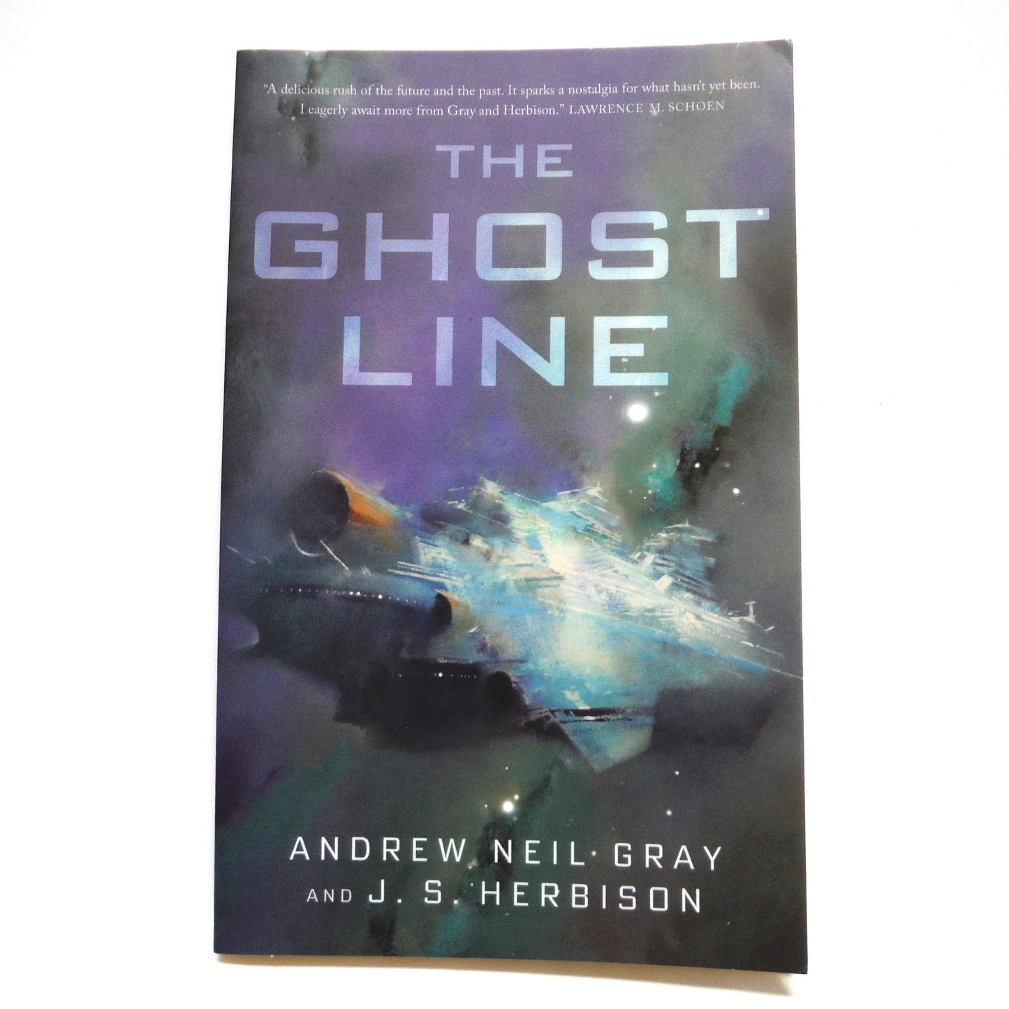 THE GHOST LINE, A Science Fiction Novel by Andrew Neil Gray and J.S. Herbison (1st Ed. SIGNED)