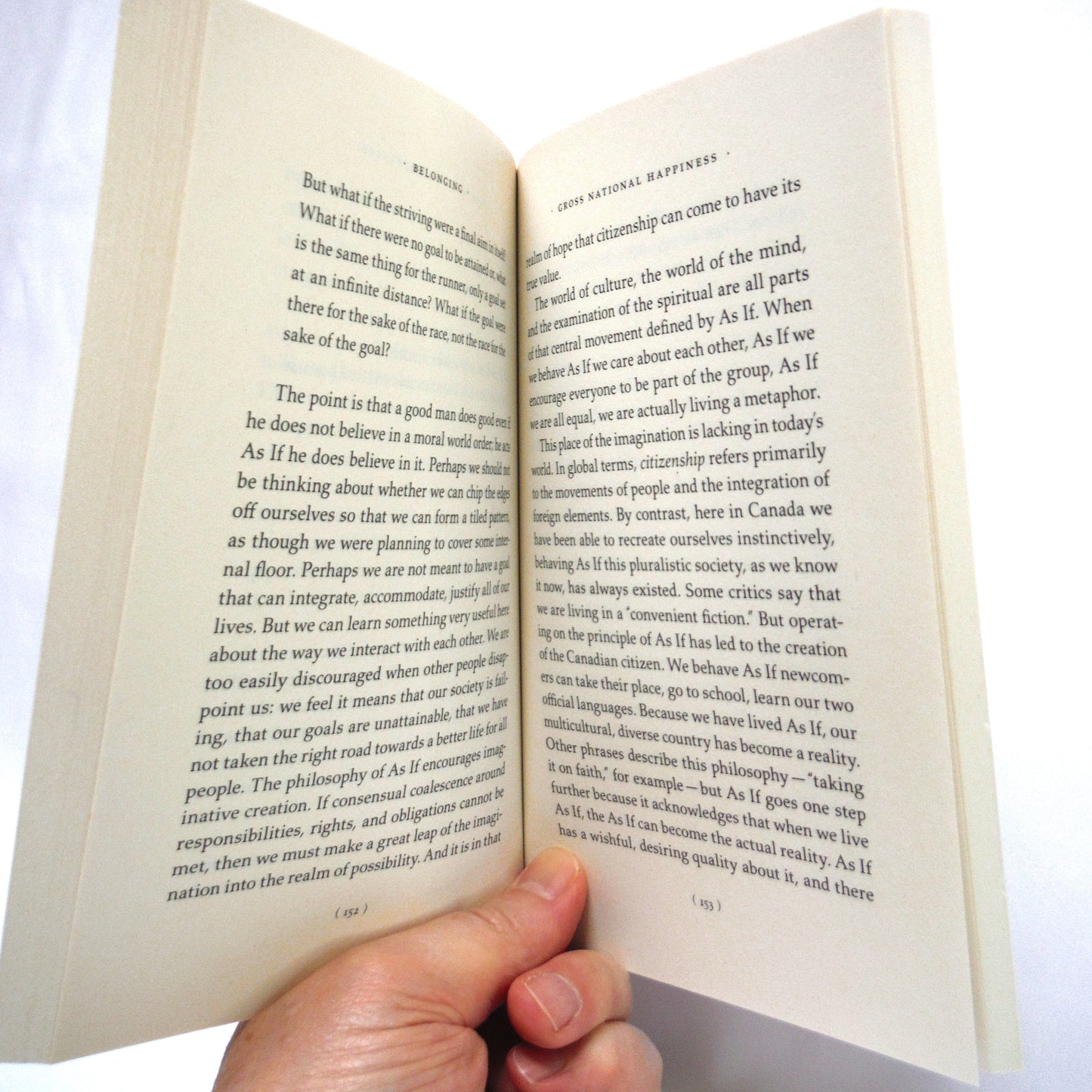 BELONGING: THE PARADOX OF CITIZENSHIP, A CBC Massey Lecture by Adrienne Clarkson (1st Ed. SIGNED)