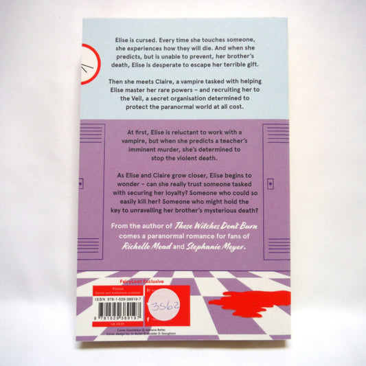 THE COLDEST TOUCH, A Young Adult Paranormal Romance Novel, by Isabel Sterling (1st Ed. SIGNED)