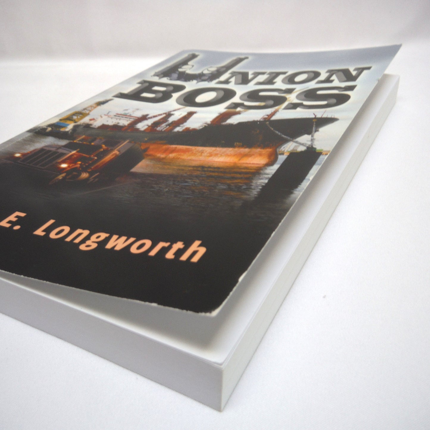 UNION BOSS, A Novel by Alan E. Longworth (1st Ed. SIGNED)