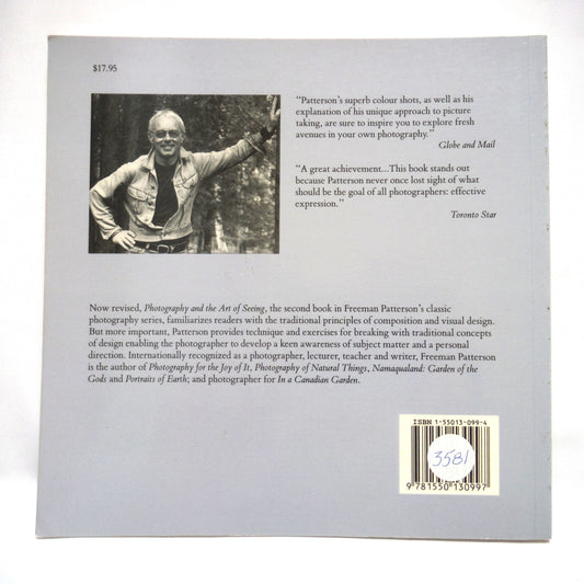 PHOTOGRAPHY AND THE ART OF SEEING, by Freeman Patterson, 1989