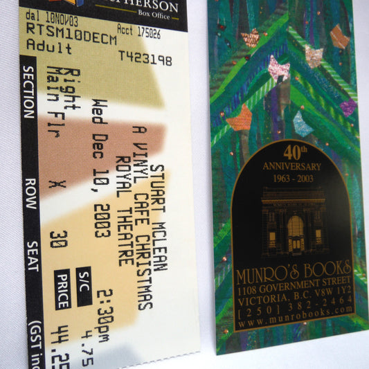 VINYL CAFÉ DIARIES, by Stuart McLean (1st Ed. SIGNED)