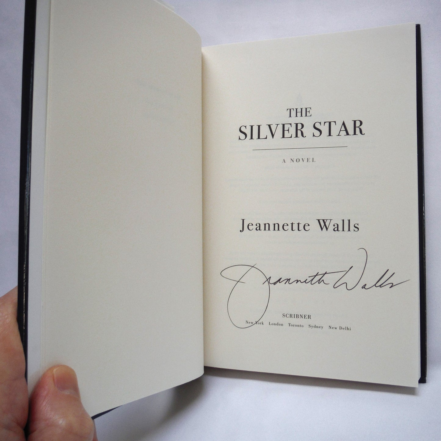 THE SILVER STAR, A Novel by Jeannette Walls (1st Ed. SIGNED)