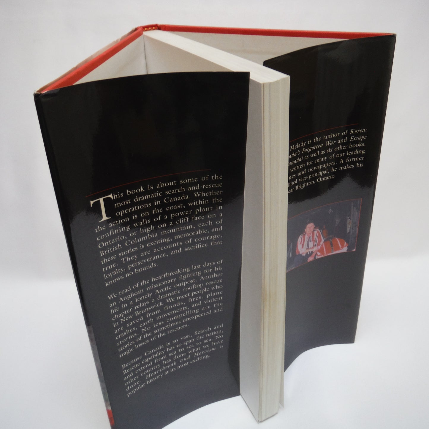 HEARTBREAK AND HEROISM, Canadian Search and Rescue Stories, by John Melady (1st Ed. SIGNED)