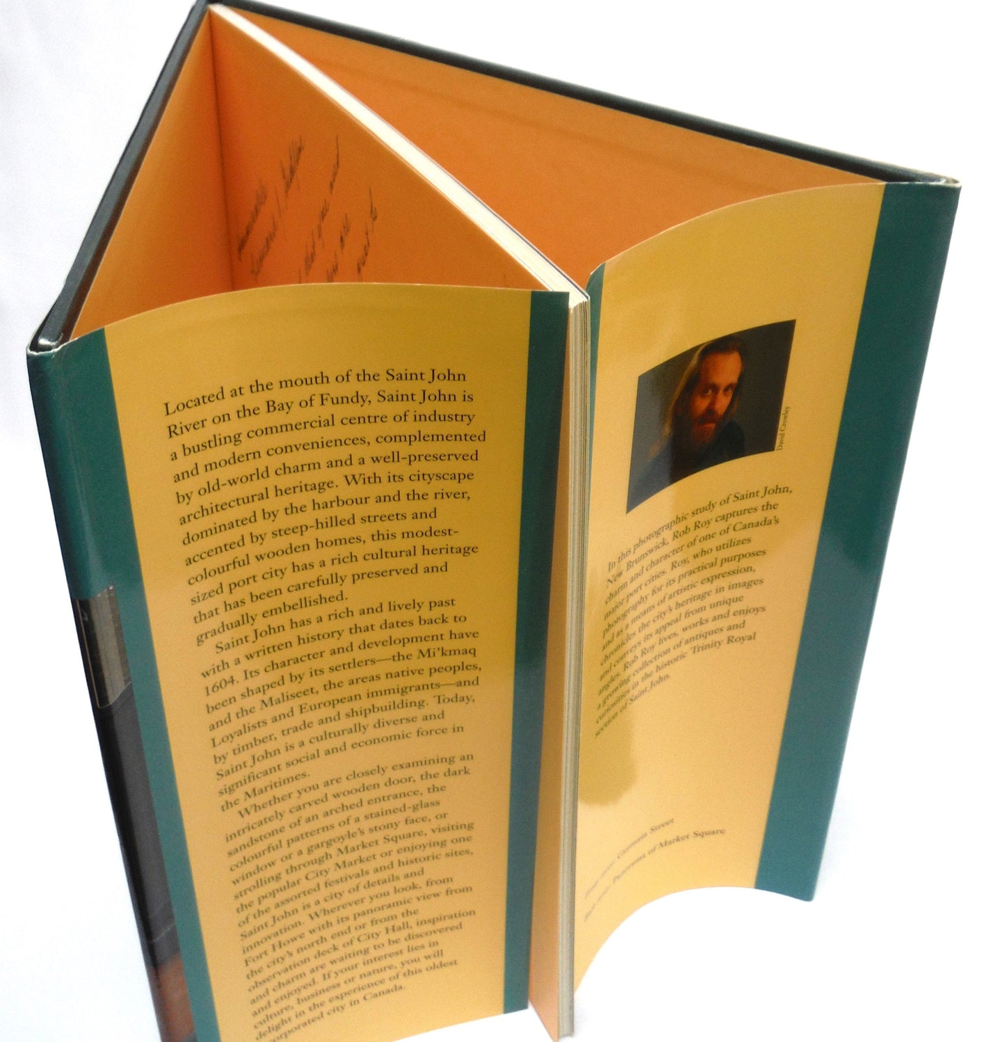 SAINT JOHN, A Photographic Tribute by Rob Roy (1st Ed. SIGNED)