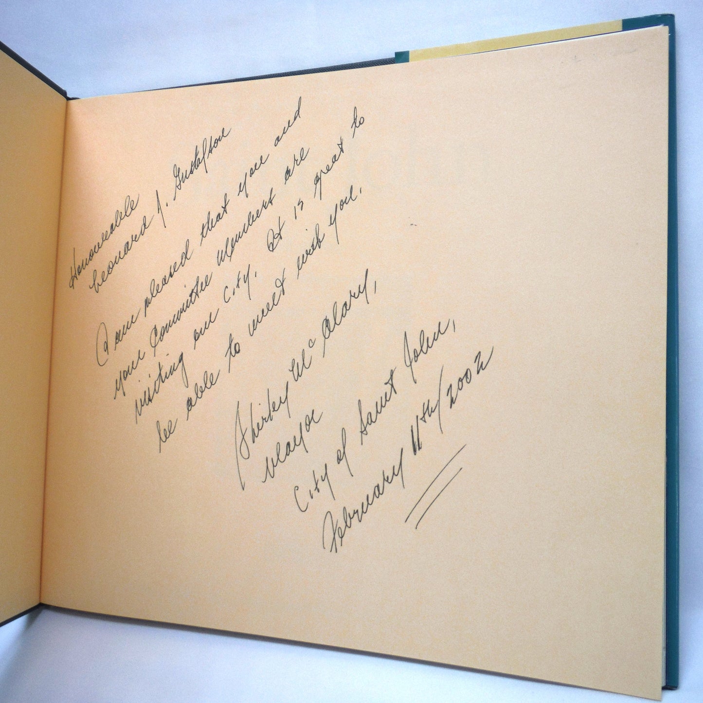 SAINT JOHN, A Photographic Tribute by Rob Roy (1st Ed. SIGNED)