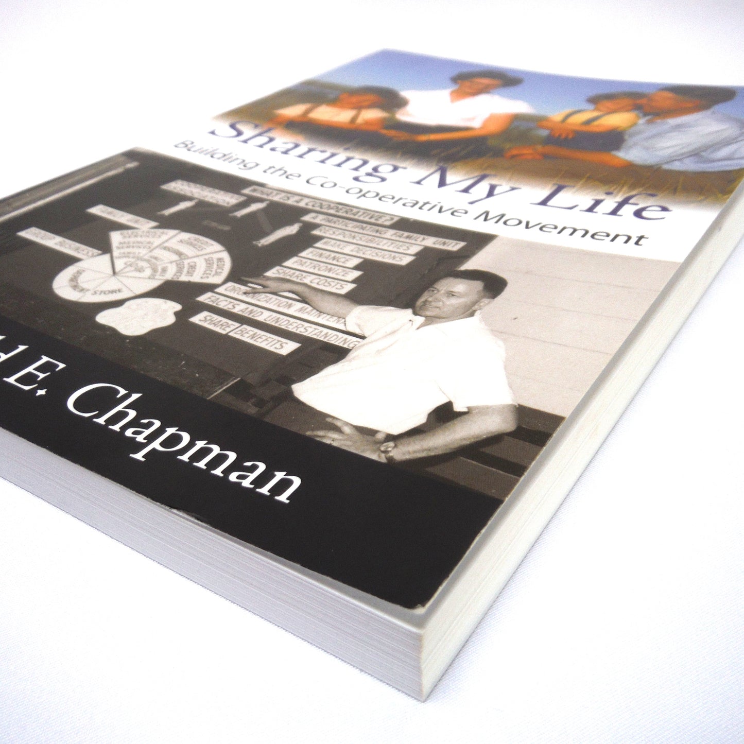 SHARING MY LIFE, Building the Co-operative Movement, by Harold E. Chapman (1st Ed. SIGNED)