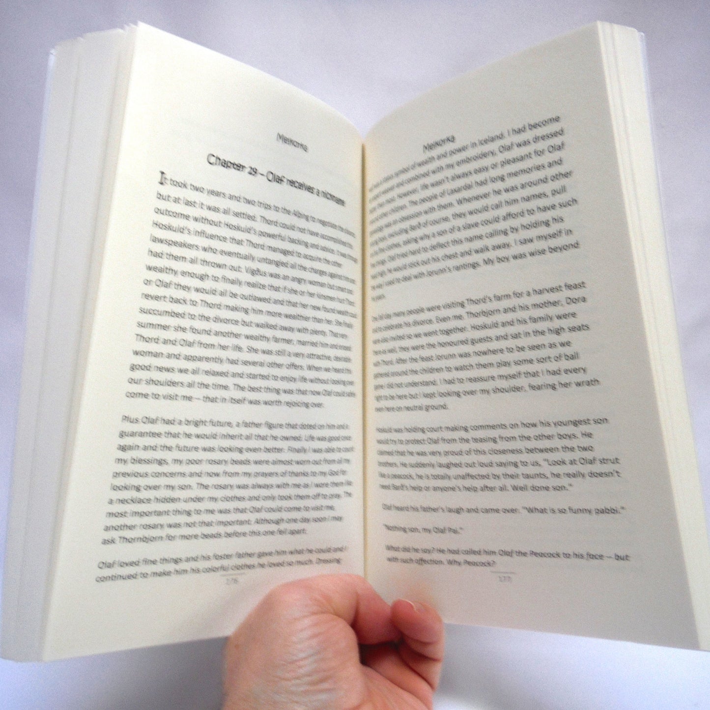 MELKORKA, The Thrall Prinsessa's Saga, by Alfreda Jonsdottir (1st Ed. SIGNED)