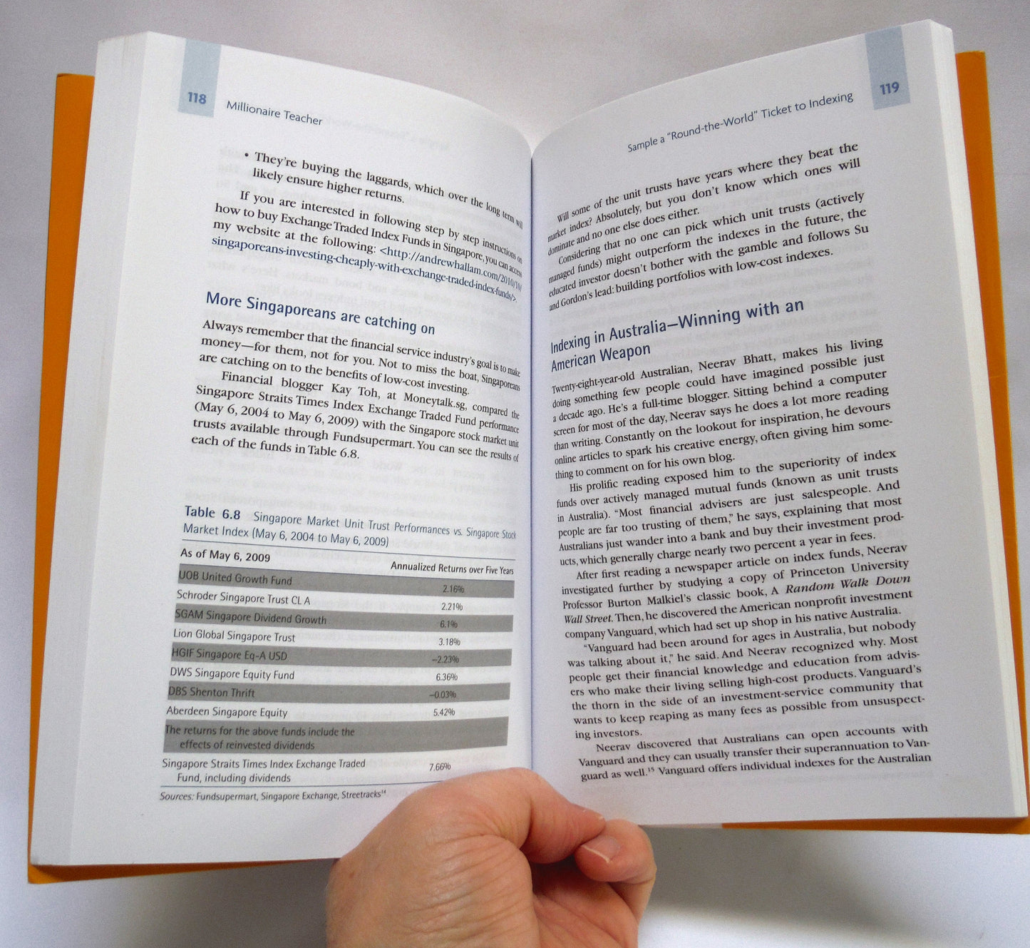 MILLIONAIRE TEACHER, The Nine Rules of Wealth You Should Have Learned in School, by Andrew Hallam (1st Ed. SIGNED)