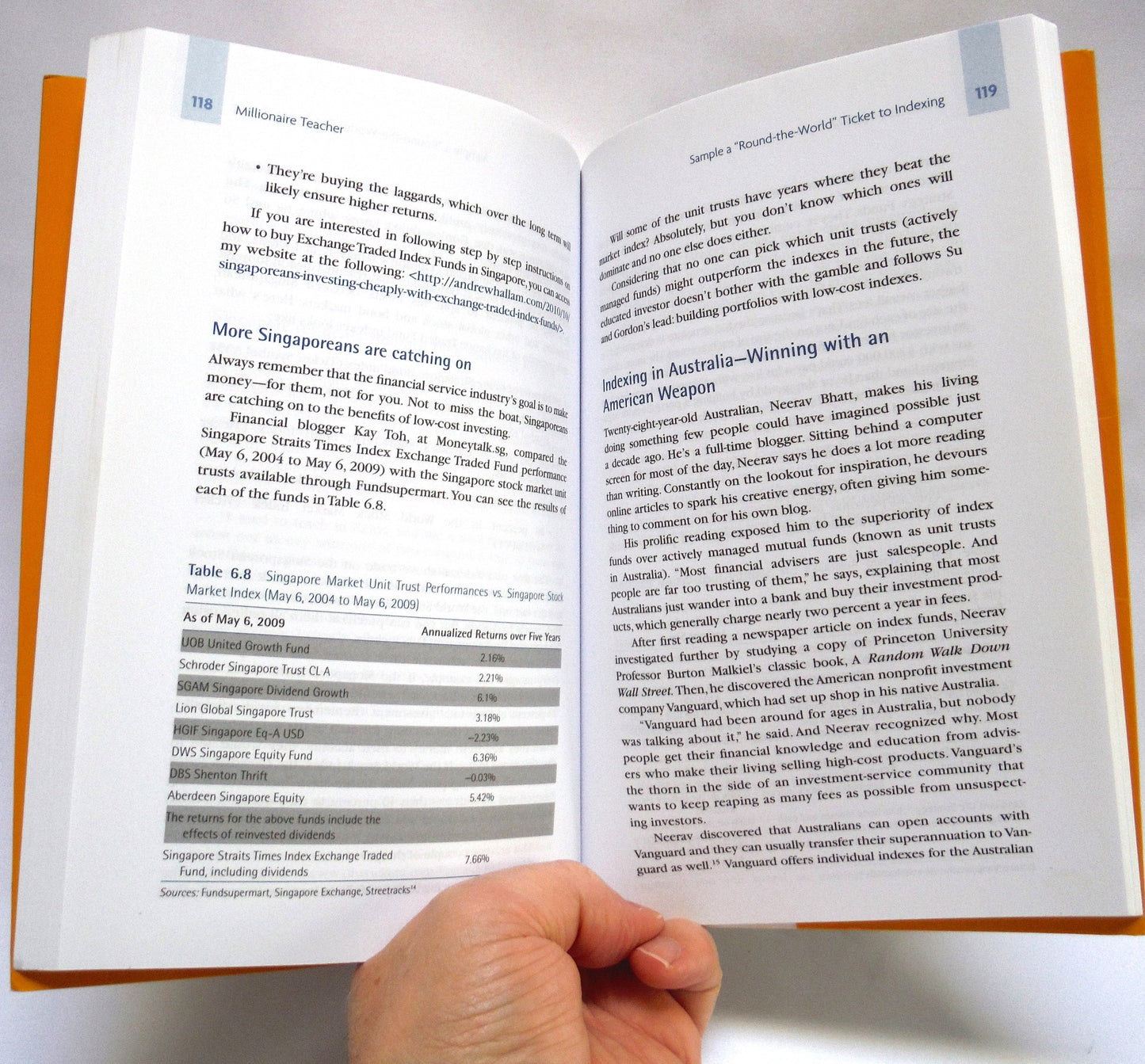 MILLIONAIRE TEACHER, The Nine Rules of Wealth You Should Have Learned in School, by Andrew Hallam (1st Ed. SIGNED)