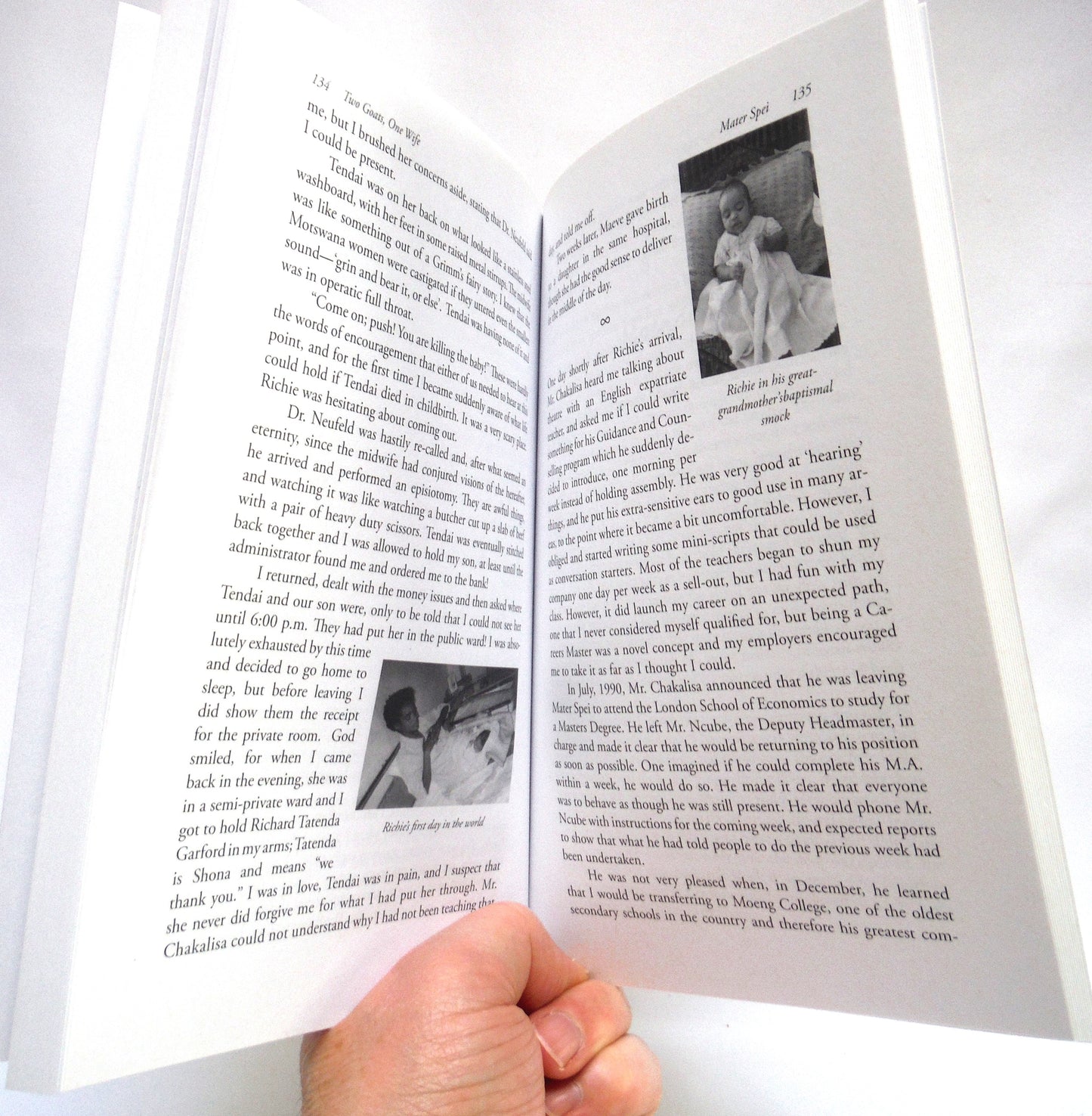 TWO GOATS, ONE WIFE, An African Memoir by Ray Garford (1st Ed. SIGNED)