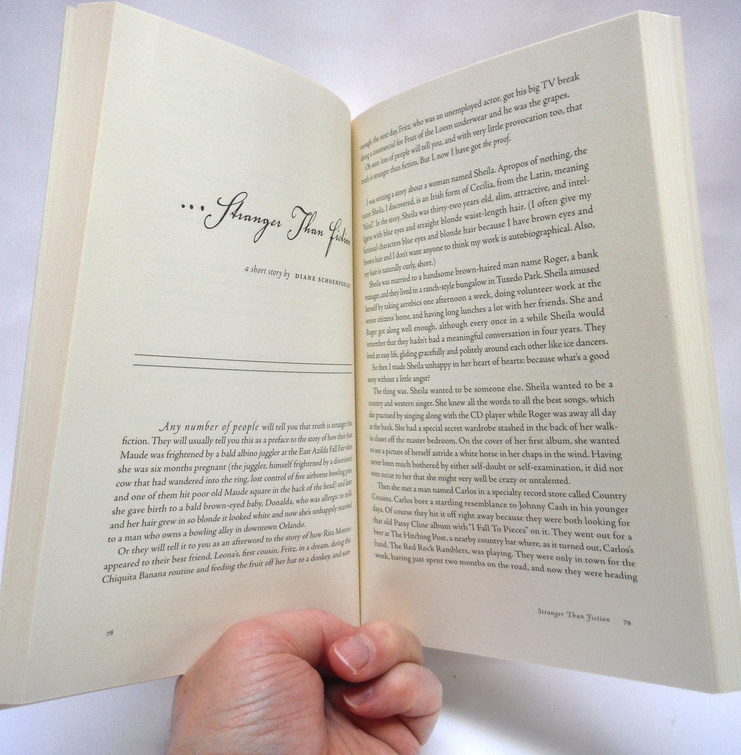 THING FEIGNED OR IMAGINED, The Craft in Fiction by Fred Stenson (1st Ed. SIGNED)