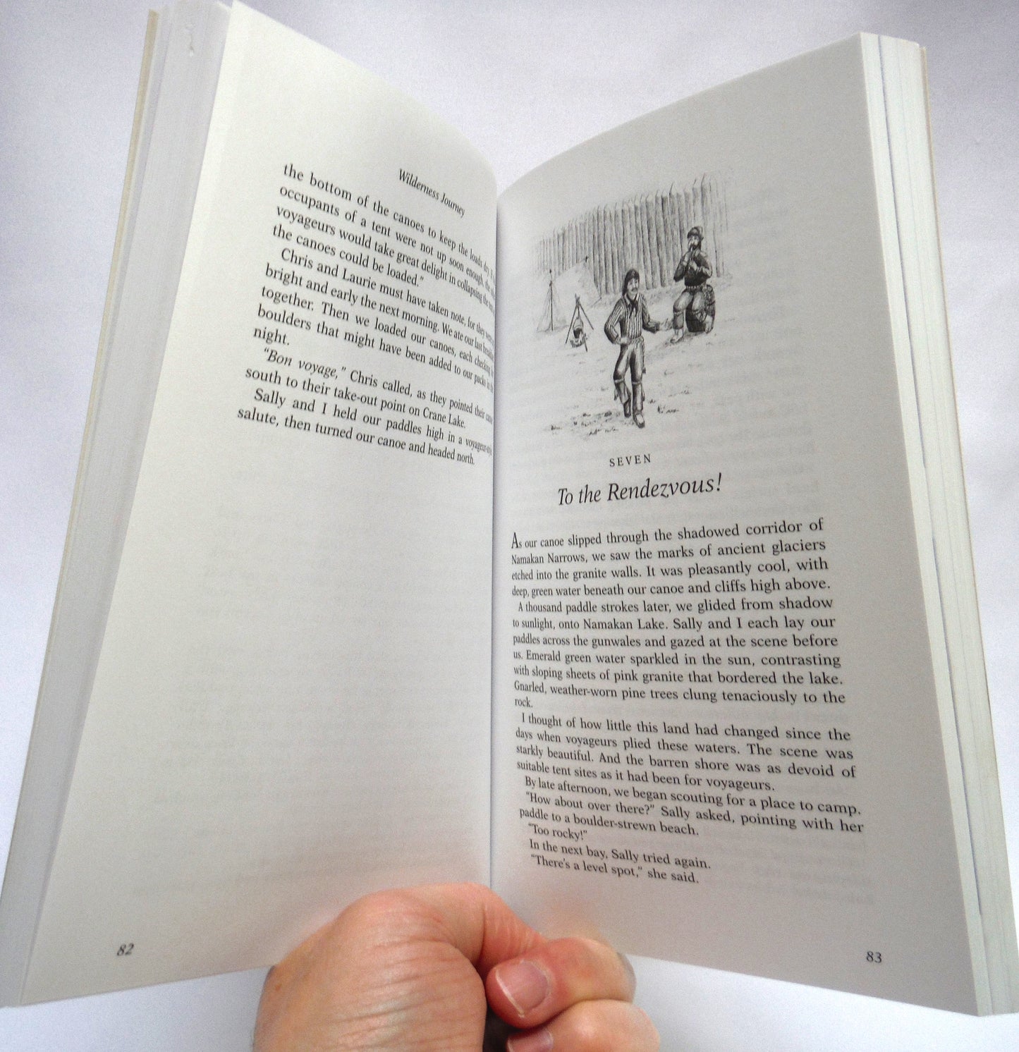 WILDNESS JOURNEY, Reliving the Adventures of Canada's Voyageurs, by Ian & Sally Wilson (1st Ed. SIGNED)