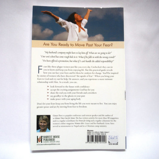 MOVING FROM FEAR TO FREEDOM, A Woman's Guide to Peace in Every Situation, by Grace Fox (1st Ed. SIGNED)