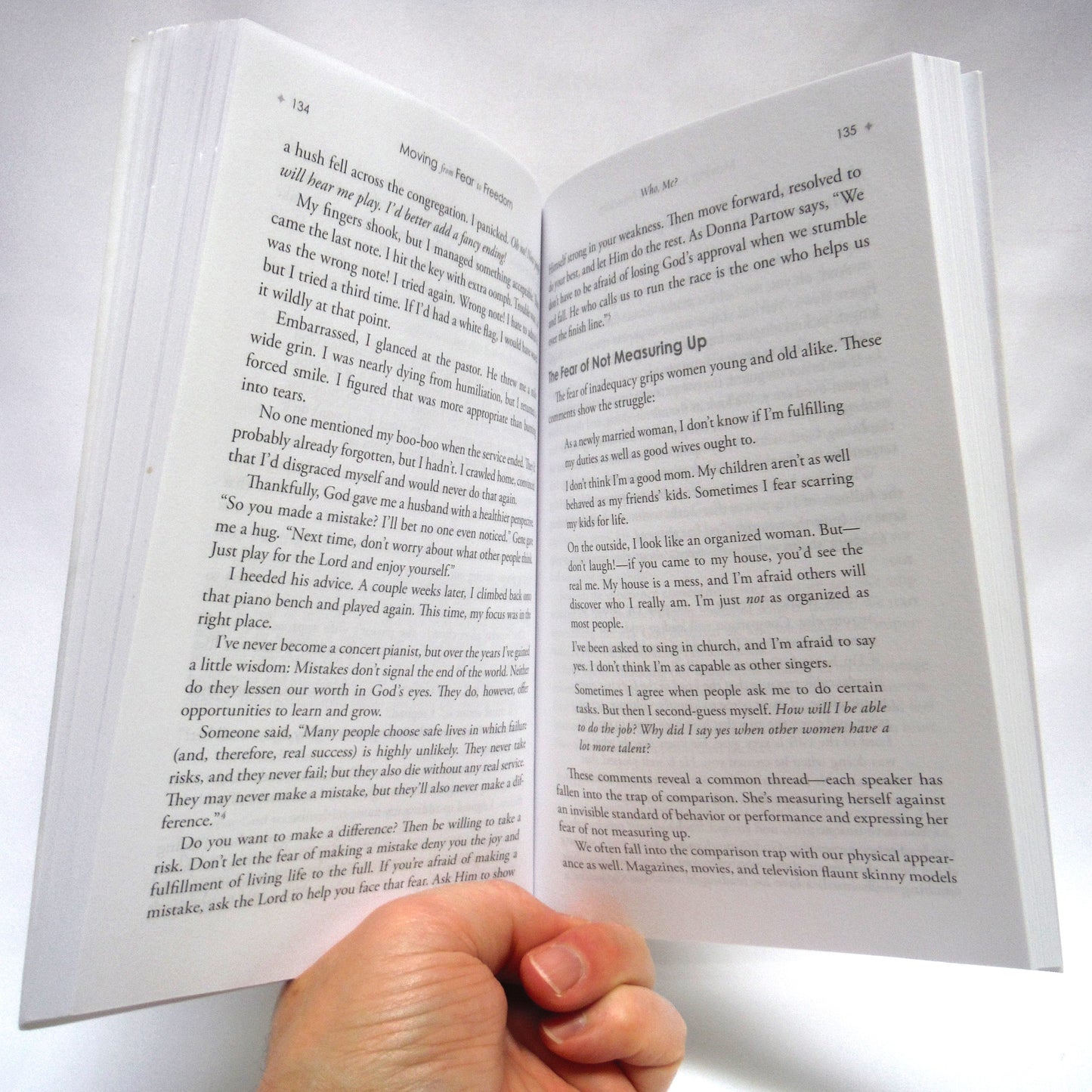 MOVING FROM FEAR TO FREEDOM, A Woman's Guide to Peace in Every Situation, by Grace Fox (1st Ed. SIGNED)