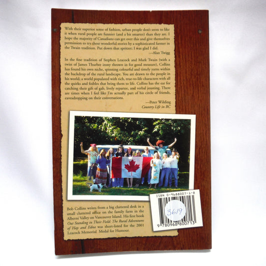 DANCE WITH THE ONE THAT BRUNG YA, More Rural Adventures With Hap And Edna, by Bob Collins (1st Ed. SIGNED)