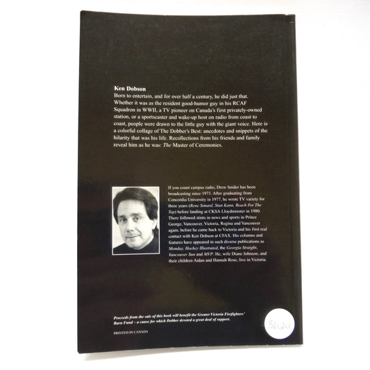 MY SHATTERED NERVES! A Souvenir Program of The Dobber, by Drew Snider (1st Ed. SIGNED)