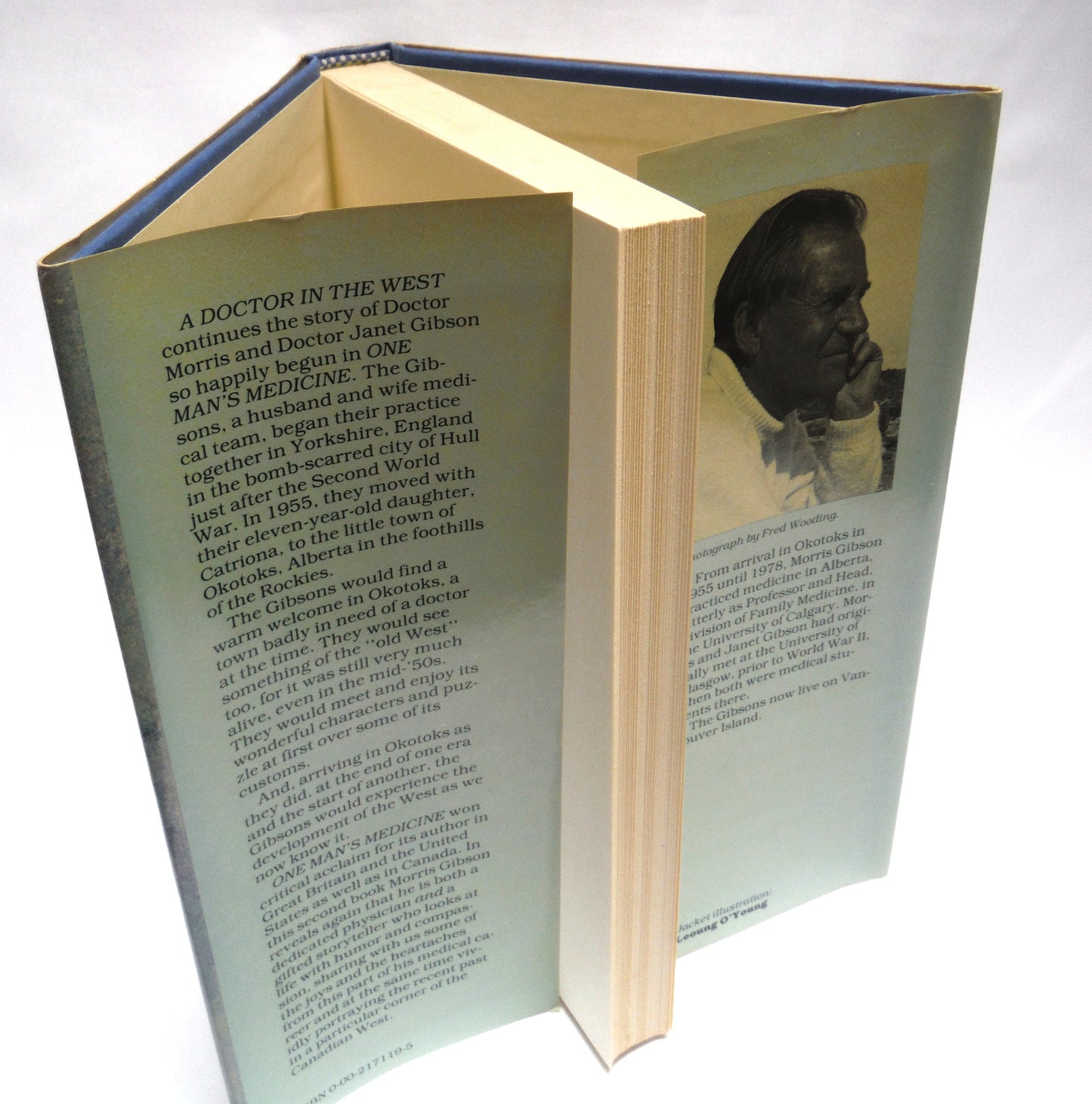 A DOCTOR IN THE WEST, A Novel by Morris Gibson (1st Ed. SIGNED)