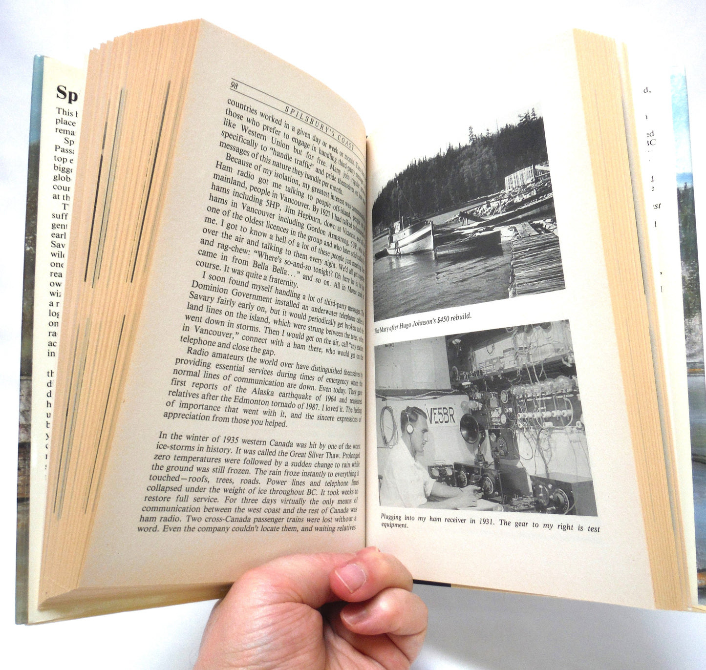 SPILSBURY'S COAST, Pioneer Years In The Wet West, by Howard White and Jim Spilsbury (1987 1st Ed.)