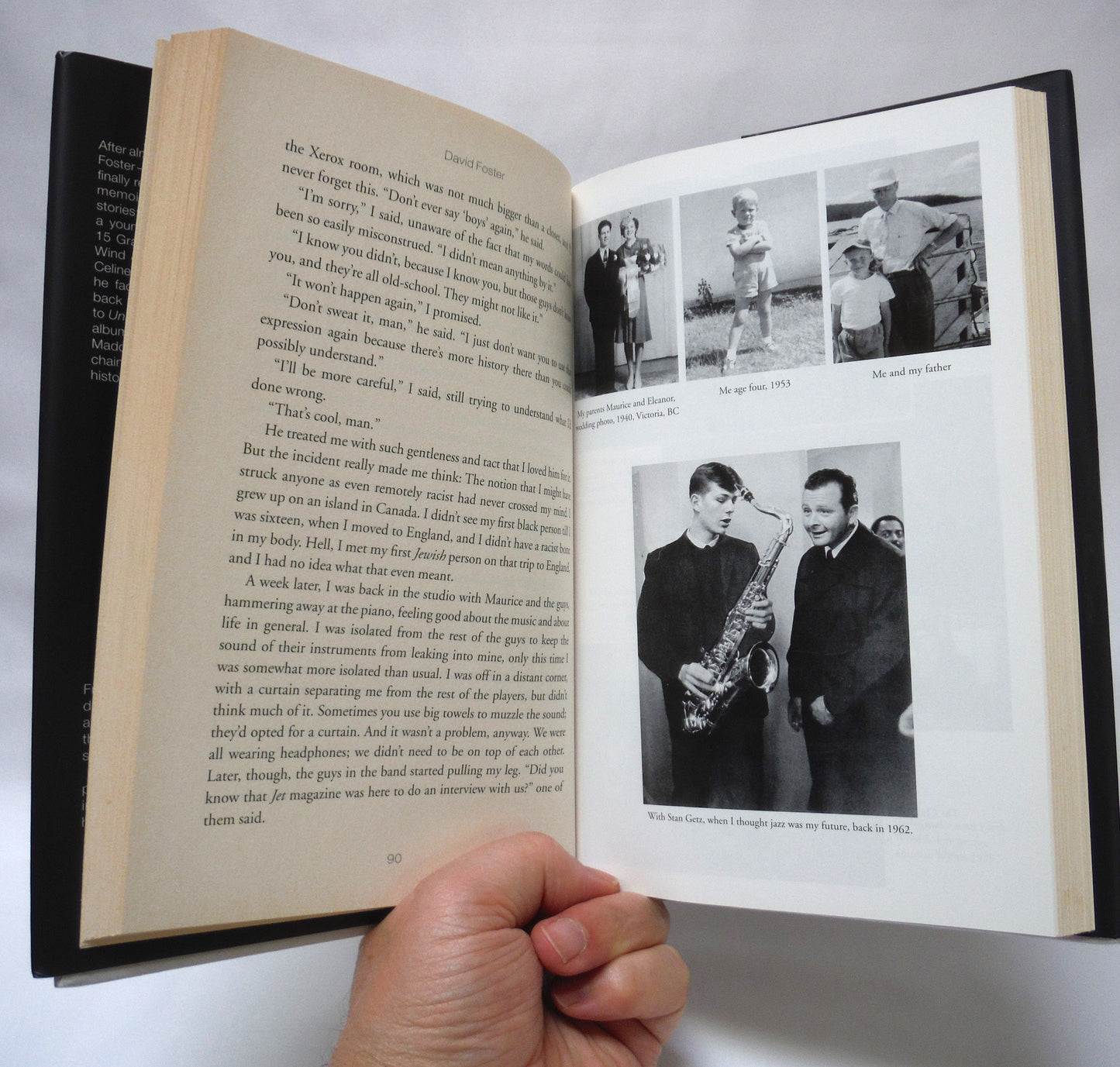 HITMAN, Forty Years Making Music, Topping Charts and Winning Grammys. The Memoir of Legendary Music Producer DAVID FOSTER, with Pablo F. Fenjves (2008 1st Ed.)