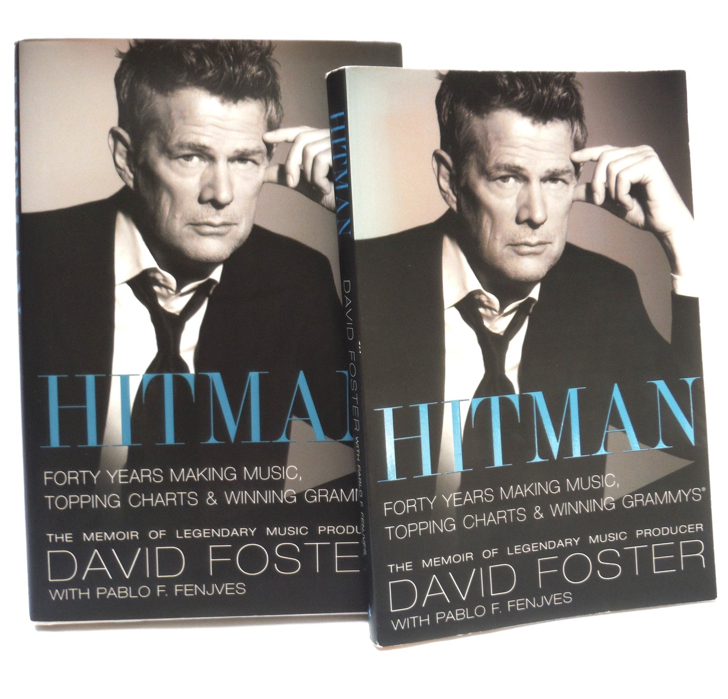 HITMAN, Forty Years Making Music, Topping Charts and Winning Grammys. The Memoir of Legendary Music Producer DAVID FOSTER, with Pablo F. Fenjves (2008 1st Ed.)