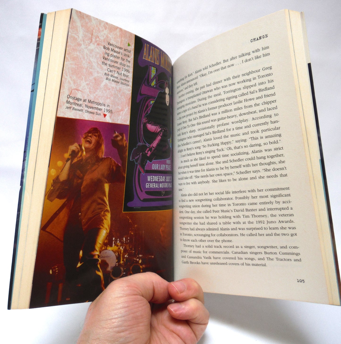 ALANIS MORISSETTE, You Oughta Know, by Paul Cantin (1997 1st Ed.)