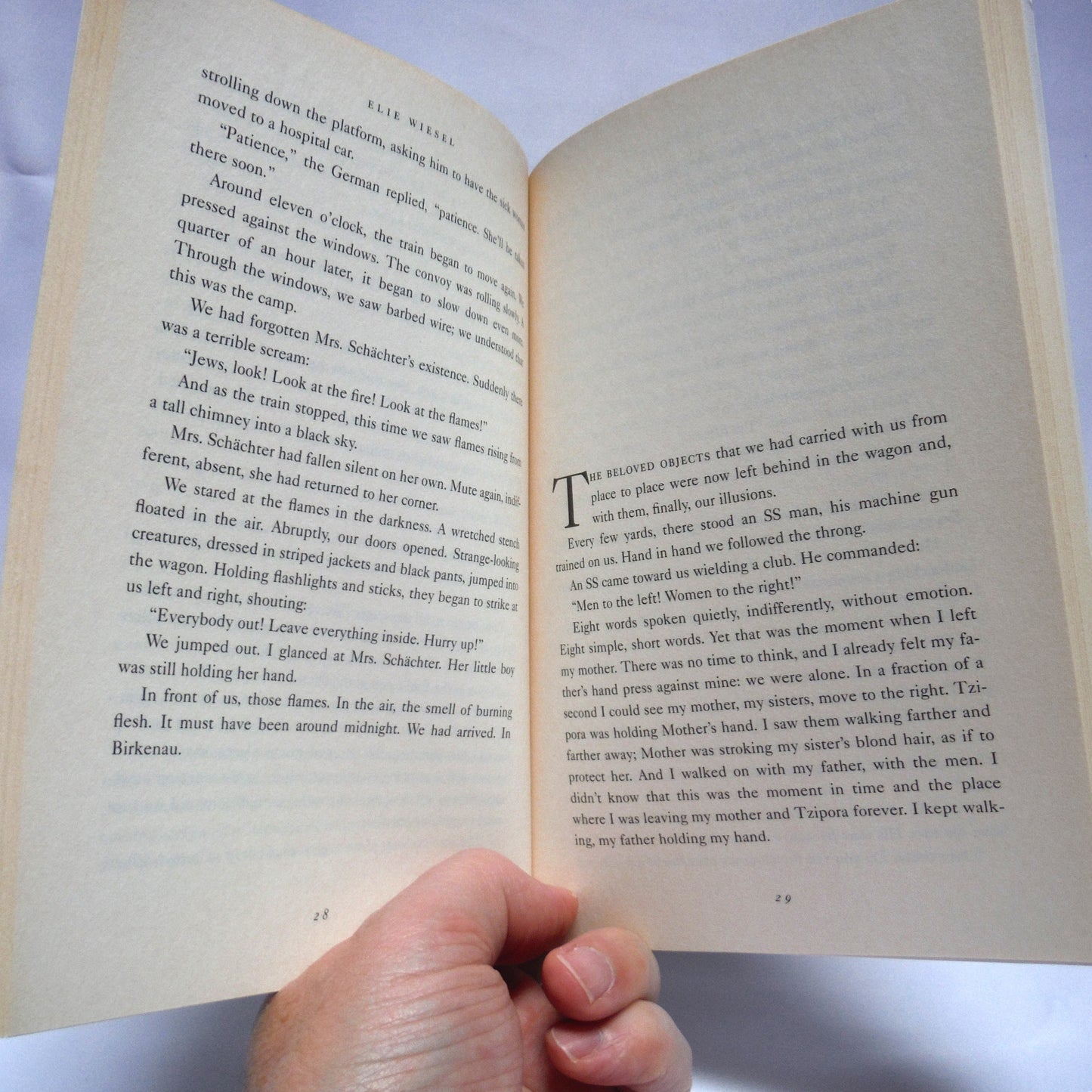 NIGHT, The Novel by Elie Wiesel, in a New Translation by Marion Wiesel, 2006