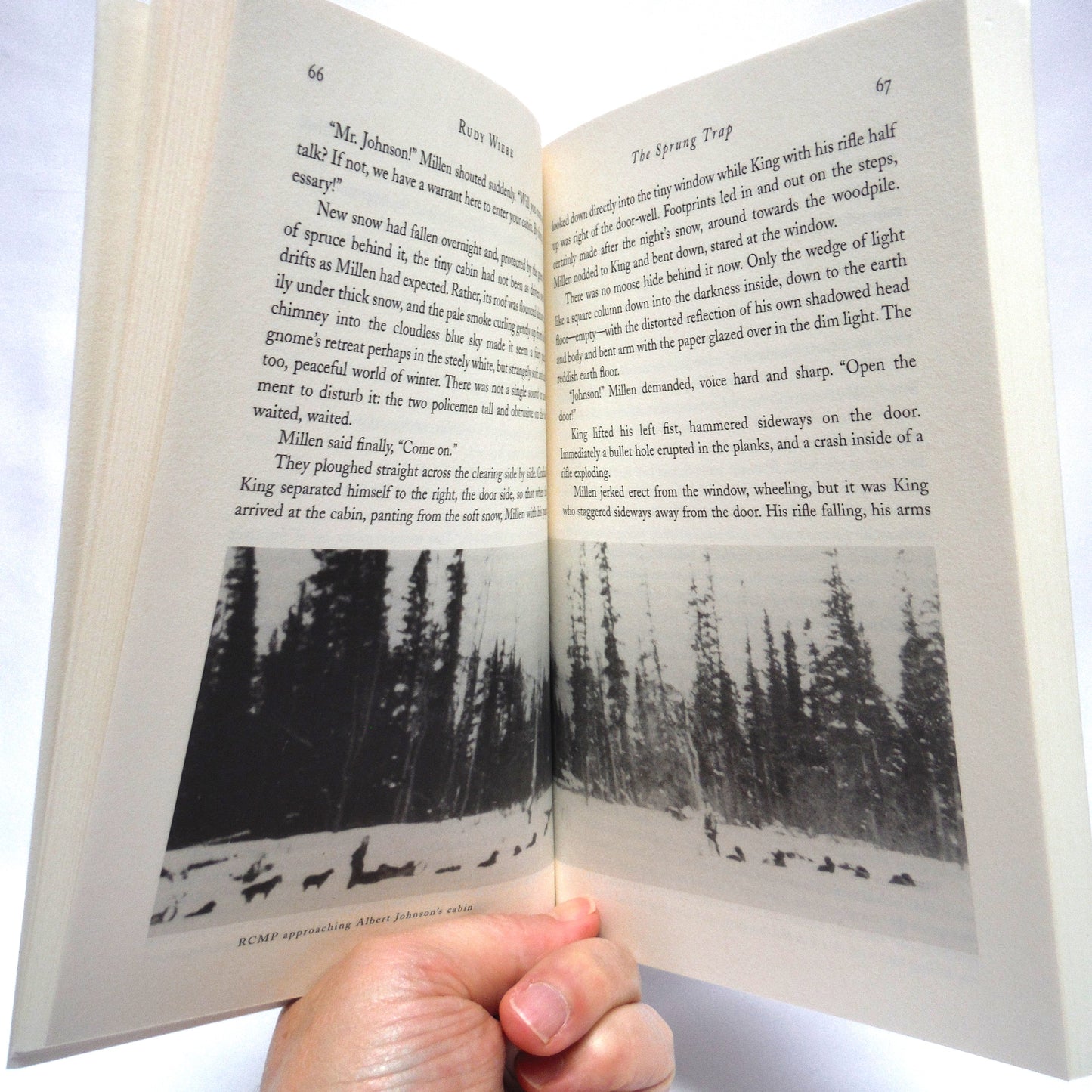 THE MAD TRAPPER, A True Tale of Canada's Largest Criminal Manhunt, by Rudy Wiebe, 2003