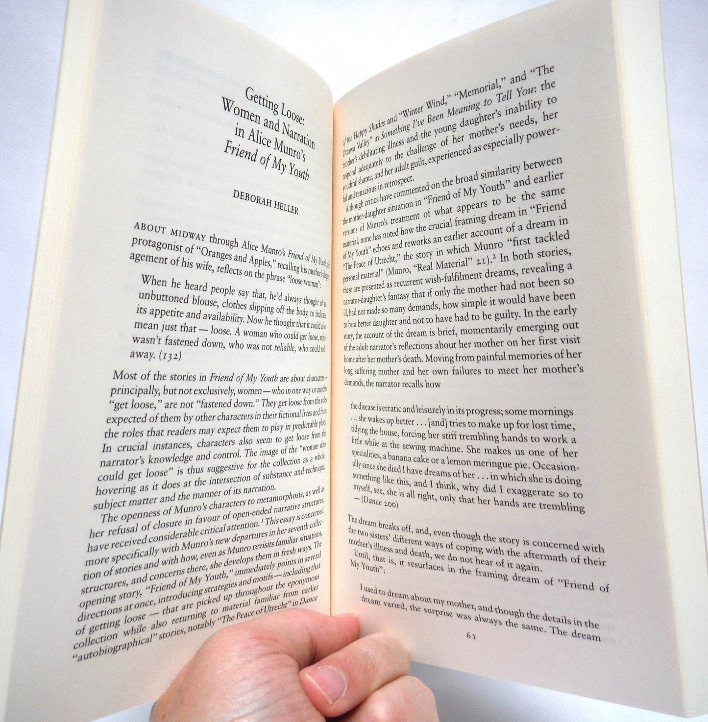 THE REST OF THE STORY, Critical Essays on Alice Munro, Edited by Robert Thacker (1999 1st Ed.)